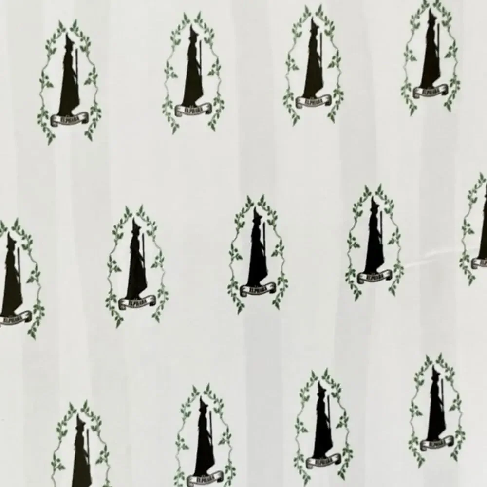 Wicked the Musical Elphaba Fabric Shower Curtain 72x72 NEW